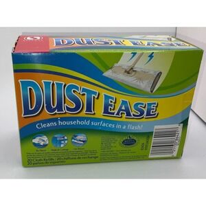 VINTAGE Safeway Dust Ease Cloth Refills 20 Count for Mops Dusting Surfaces
